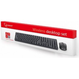 Kit mouse tastatura Gembird KBS-W-01 , Fara fir , USB , Negru